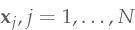 \Point_j, j = 1, \ldots, N