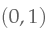 (0, 1)