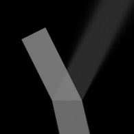 A test scene with a rough dielectric and s of 0.1